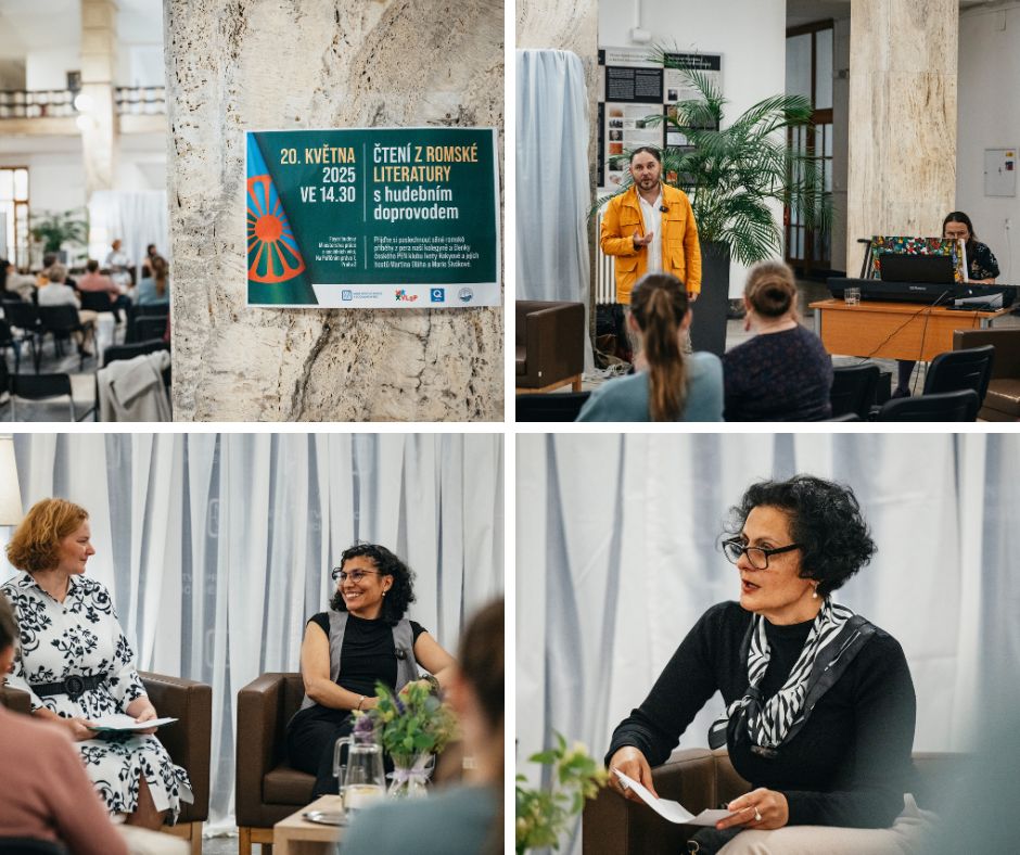 Romská literatura zazněla ve foyer Ministerstva práce a sociálních věcí - Ilustrační obrázek